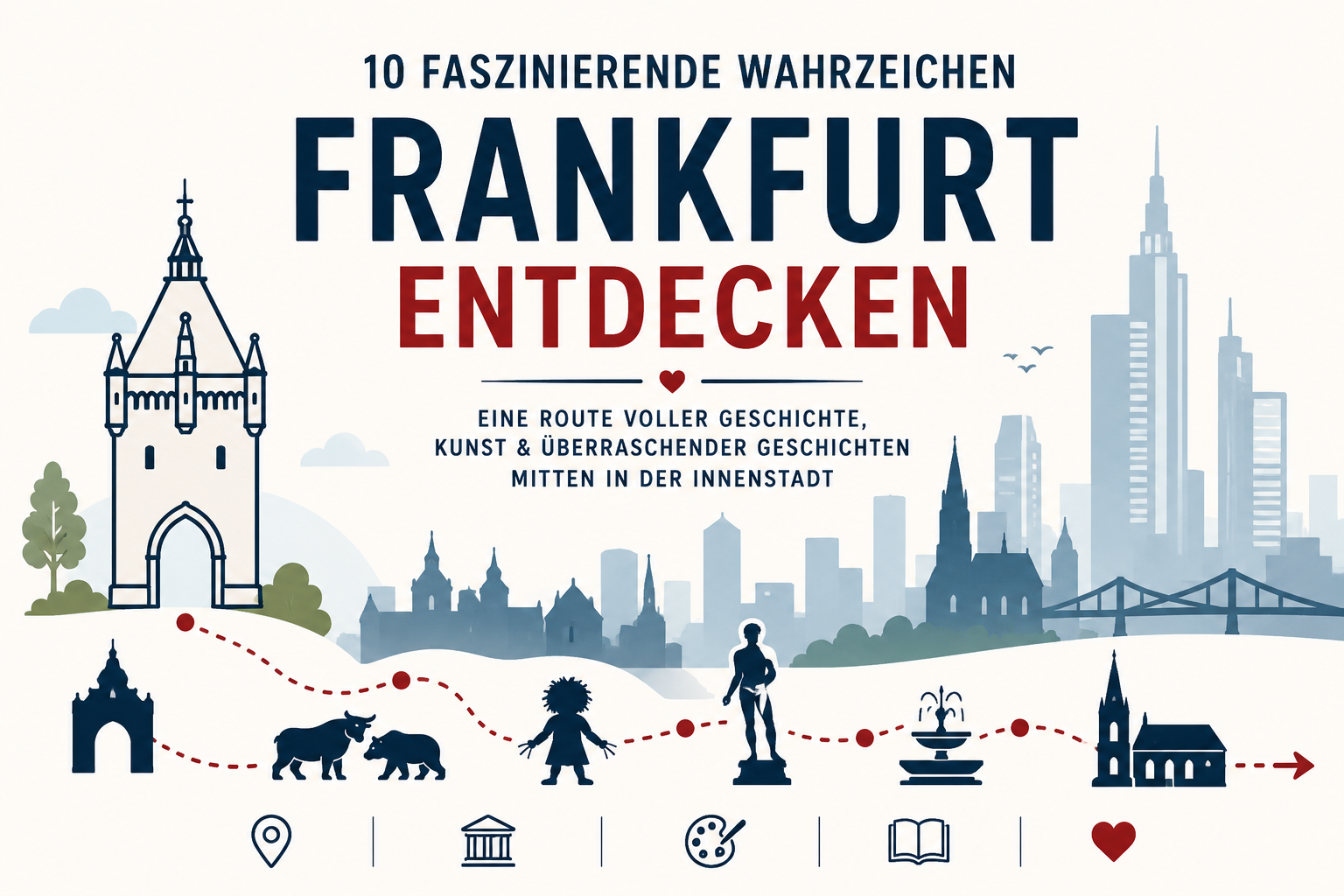 Frankfurter Stadtschätze – Brunnen, Börse & Bronzekunst
